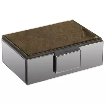 Шкатулка Patterns on Glass Mirrored Box
