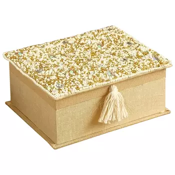 Шкатулка с вышивкой из бисера Odilia Beads Embroidery Box