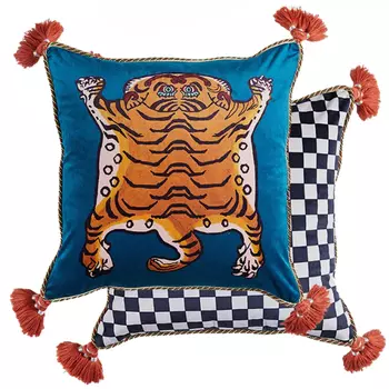 Синяя Подушка Тибетский Тигр TIBETAN TIGER