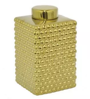 Сосуд с крышкой Chaplet Gold Big