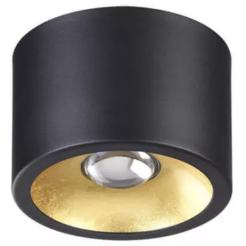 Спот Gold Diffuse Черный