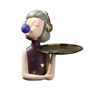 Статуэтка Bubble Gum purple