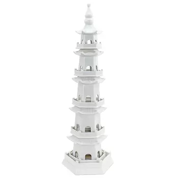 Статуэтка Ceramic Pagoda white