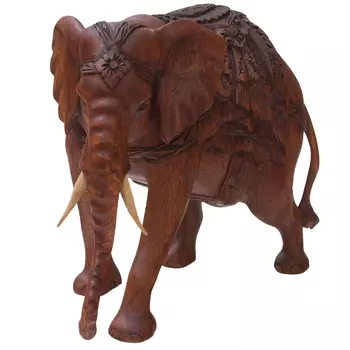 Статуэтка деревянная в виде слона Dressy Elephant