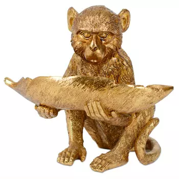 Статуэтка Golden Monkey with Leaf