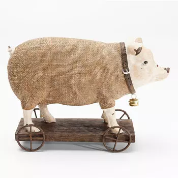 Статуэтка поросенок Brown pig