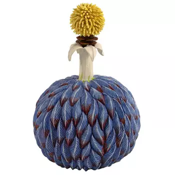 Статуэтка тропический фрукт Tropical Fruit blue feathers