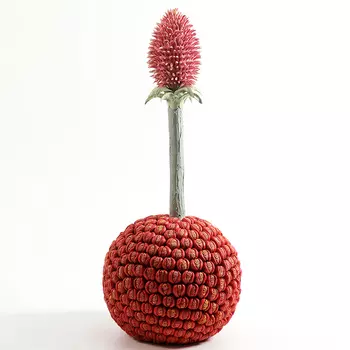 Статуэтка тропический фрукт Pandora Tropical Fruit Orange Red Round