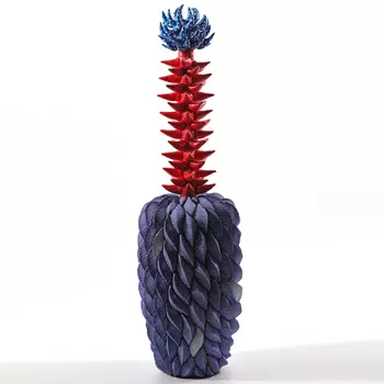 Статуэтка тропический фрукт Pandora Tropical Fruit Purple Red Blue Flower
