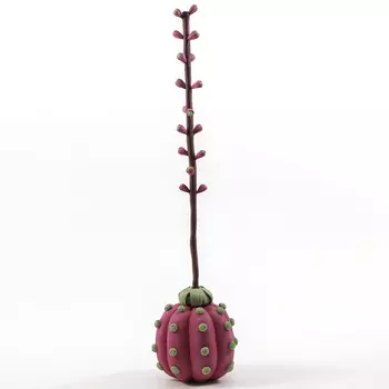 Статуэтка тропический фрукт Pandora Tropical Fruit Tall Pink Green
