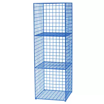 Стеллаж Carney Blue Industrial Metal Rust Rack
