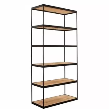 Стеллаж Industrial Oak Shelving Unit