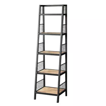 Стеллаж Kiyan Black Industrial Metal Rust Rack