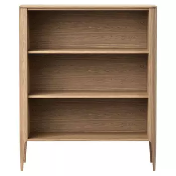 Стеллаж прямой с открытыми полками из массива дуба Type oak