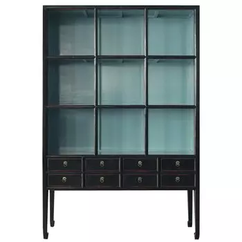 Стеллаж Сhinoise black and blue