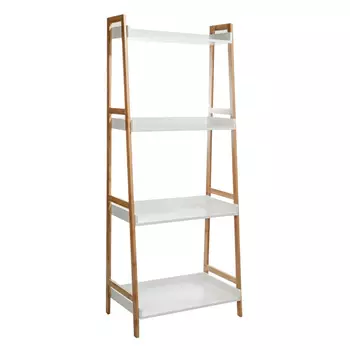 Стеллаж Stockholm White & Beige Wide