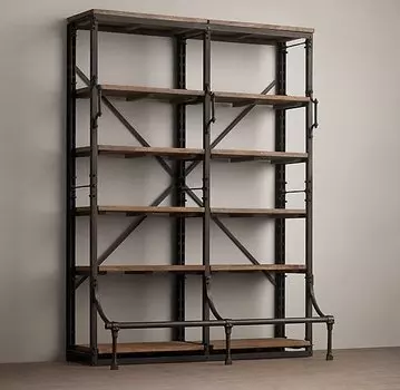 Стеллаж Vintage Iron Stella Double