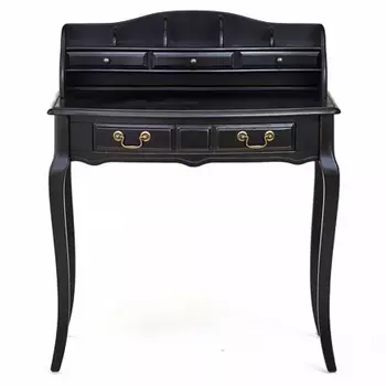 Стол-бюро из массива березы с 5-ю ящиками в стиле прованс Vintage