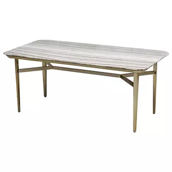 Стол Cisneros Marble Dinner Table с мраморной столешницей