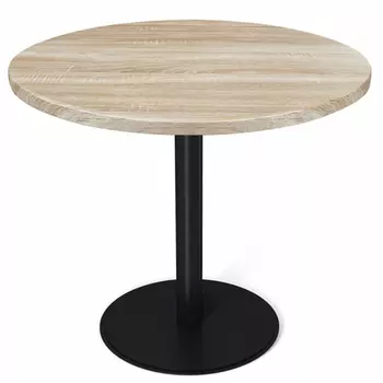 Стол обеденный с круглой столешницей светлый дуб Harris Collection