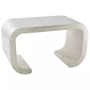 Стол рабочий Bone Inlay Table white