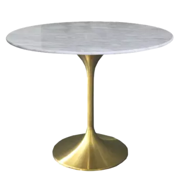 Стол Tulip brass
