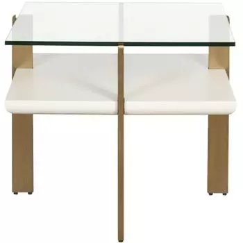 Столик журнальный стеклянный Halibut