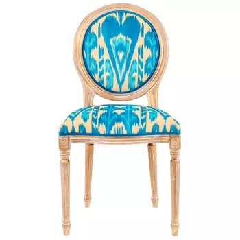 Стул Ikat Pattern Голубой