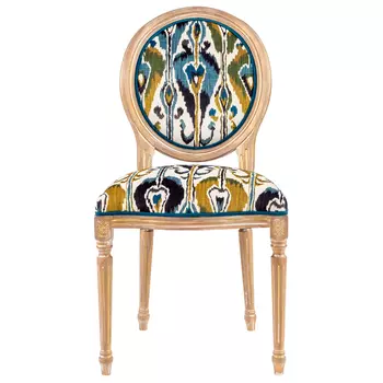 Стул из натурального бука Ikat Pattern