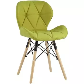 Стул Jeroen Chair Рогожка Цвет Лайм