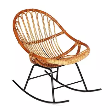 Стул качалка Bamboo brown