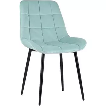 Стул NANCY Chair Светло-Голубой Велюр