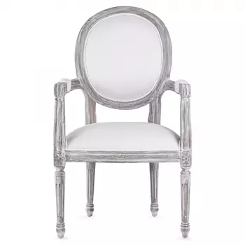 Стул REGENCY MEDALLION ARMCHAIR Avory Linen