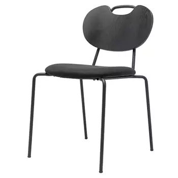 Стул с мягким сиденьем черный Stool Loft Black
