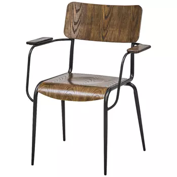 Стул с подлокотниками Joshua Loft Stool with armrests
