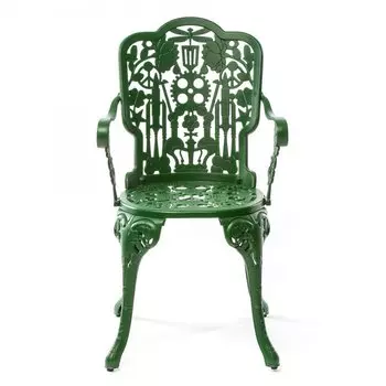 Стул Seletti Industry Collection ALUMINIUM ARMCHAIR – GREEN