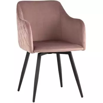 Стул Вращающийся Nika Chair Цвет Пыльная Роза