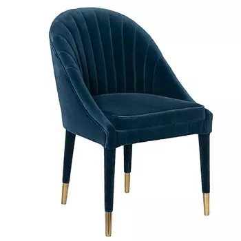 Стул Walton Chair blue velor