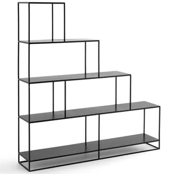 Ступенчатый стеллаж Menzie Steps Metal Rack Black
