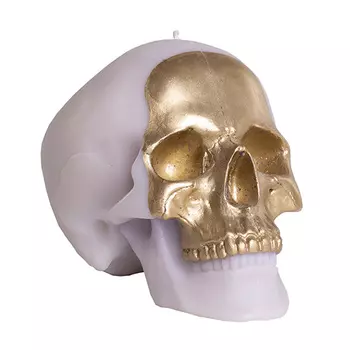 Свеча Gold Skull