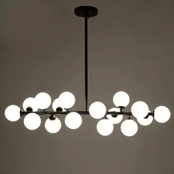 Светильник Bubble Stik Black Chandelier