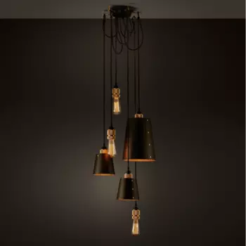 Светильник Loft Trew Hooked Mono Pendant Mix