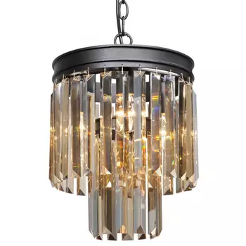 Светильник ODEON Amber GLASS Pendant lamp Янтарное Стекло D 27