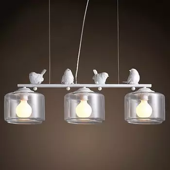 Светильник Provence Bird Pendant Line 3 cylinder