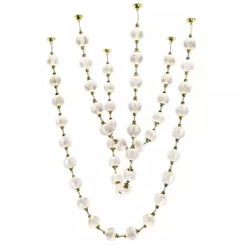 Светодиодная каскадная люстра Crystal Globule Золото