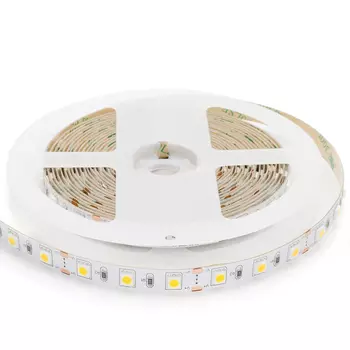 Светодиодная лента 14,4W/m 60LED/m 5050SMD теплый белый