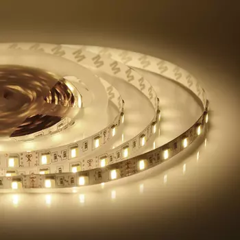 Светодиодная лента 14,4W/m 60LED/m 5050SMD холодный белый/теплый белый 5M