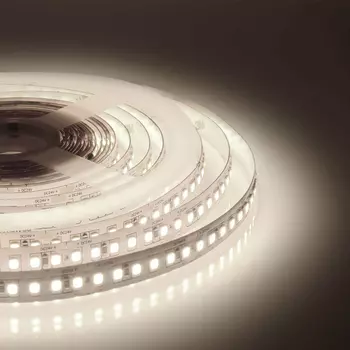 Светодиодная лента 18W/m 168Led/m 2835SMD теплый белый