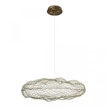 Светодиодная Люстра Золотая Сеть LED Cloud Gold
