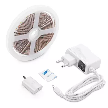 Светодиодная влагозащищенная лента 4,8W/m 60LED/m 2835SMD холодный белый 1,5M